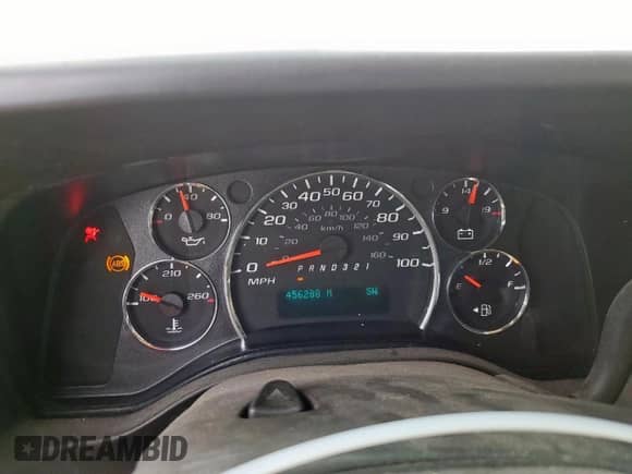 2010 Chevrolet Express Cargo with VIN 1GCUGADX1A1172060, listed as a Copart auction lot 58779905 with 456,288 mi miles and Salvage title. Bid and sale history available at DreamBid. Image 9.