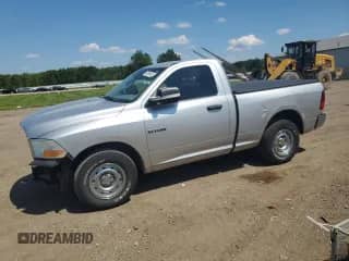 2010 Dodge 1500 ST with VIN 3D7JB1EK2AG129195, listed as a Copart auction lot 62995435 with 85,681 mi miles and Salvage title. Bid and sale history available at DreamBid. Image 1.