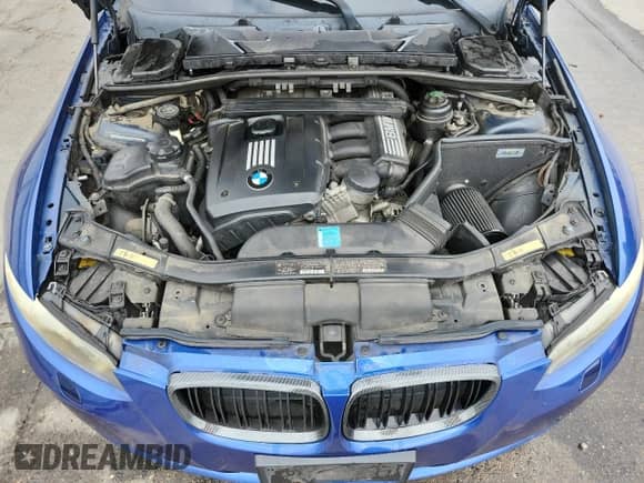 2008 BMW 3 Series 328xi with VIN WBAWV53548P079382, listed as a Copart auction lot 85747955 with 130,783 mi miles and Salvage title. Bid and sale history available at DreamBid. Image 11.