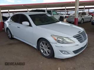 2013 Hyundai Genesis 3.8L с VIN KMHGC4DD9DU250924, выставлен на аукционе IAAI как лот 43272385 с пробегом 155 693 миль миль и . История ставок и продаж доступна на DreamBid. Изображение 1.