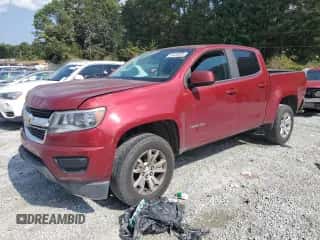 2019 Chevrolet Colorado 2WD LT z VIN 1GCGSCEN0K1137824, wystawiony jako Copart lot #81426025 z przebiegiem 275 000 mil mil oraz Czysty tytuł • Clean title. Historia ofert i sprzedaży dostępna na DreamBid. Obrazek 1.