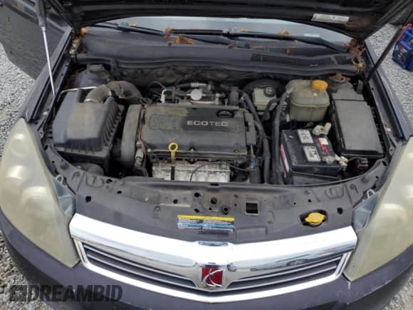 2008 Saturn Astra XE with VIN W08AR671985107728, listed as a Copart auction lot 64189145 with 235,093 mi miles and Salvage title. Bid and sale history available at DreamBid. Image 11.