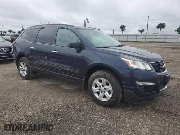 2015 Chevrolet Traverse LS with VIN 1GNKRFED6FJ113457, listed as a Copart auction lot 74671954 with Not provided miles and Salvage title. Bid and sale history available at DreamBid. Image 4.