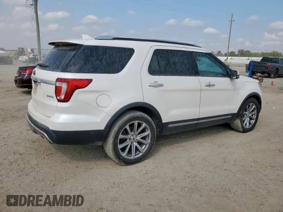 2017 Ford Explorer Limited z VIN 1FM5K7FHXHGB45521, wystawiony jako Copart lot #80477815 z przebiegiem 114 008 mil mil oraz Czysty tytuł • Clean title. Historia ofert i sprzedaży dostępna na DreamBid. Obrazek 3.