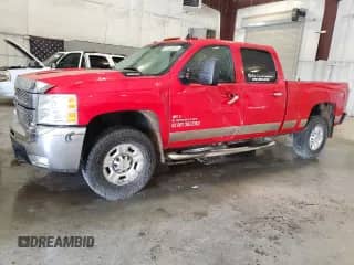 2009 Chevrolet Silverado 2500HD LTZ with VIN 1GCHK63609F187282, listed as a Copart auction lot 58133925 with 205,614 mi miles and Salvage title. Bid and sale history available at DreamBid. Image 1.
