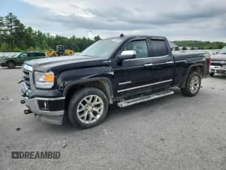 2014 GMC Sierra 1500 SLT with VIN 1GTV2VEC7EZ127458, listed as a Copart auction lot 65695205 with 92,953 mi miles and Salvage title. Bid and sale history available at DreamBid. Image 1.