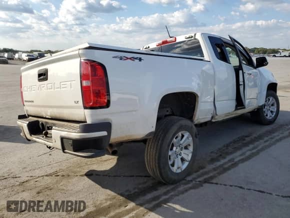 2021 Chevrolet Colorado 4WD LT с VIN 1GCHTCEAXM1238872, выставлен на аукционе Copart как лот 85381795 с пробегом 64 174 миль миль и Чистый • Clean title. История ставок и продаж доступна на DreamBid. Изображение 3.