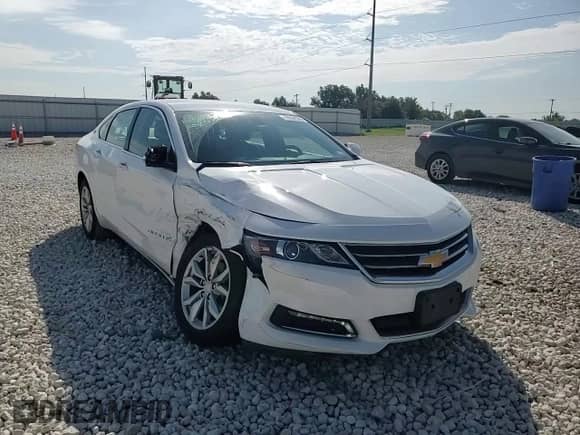 2018 Chevrolet Impala LT with VIN 2G1105S38J9110724, listed as a Copart auction lot 70954195 with 56,680 mi miles and Salvage title. Bid and sale history available at DreamBid. Image 13.