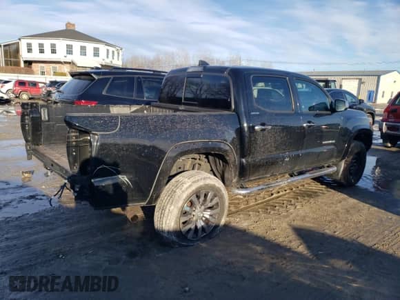 2021 Toyota Tacoma Limited with VIN 3TMGZ5AN1MM383316, listed as a Copart auction lot 46845405 with 45,989 mi miles and Salvage title. Bid and sale history available at DreamBid. Image 3.