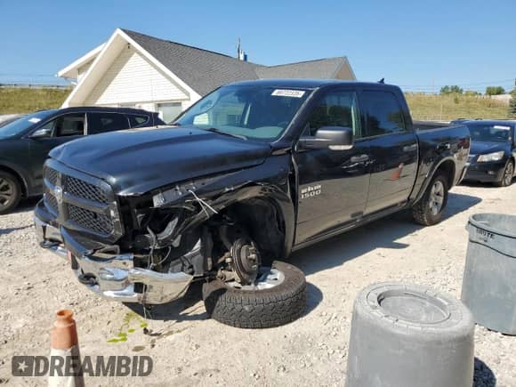 2016 Ram 1500 Outdoorsman with VIN 1C6RR7LG2GS230420, listed as a Copart auction lot 80722335 with 172,680 mi miles and Salvage title. Bid and sale history available at DreamBid. Image 1.