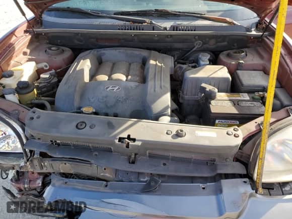 2005 Hyundai Santa Fe GLS z VIN KM8SC13D75U997109, wystawiony jako Copart lot #84117194 z przebiegiem 128 052 mil mil oraz Szkoda całkowita • Salvage title. Historia ofert i sprzedaży dostępna na DreamBid. Obrazek 13.