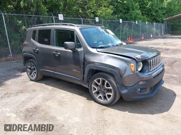 2017 Jeep Renegade Latitude с VIN ZACCJABB6HPG36670, выставлен на аукционе IAAI как лот 42474479 с пробегом 154 536 миль миль и . История ставок и продаж доступна на DreamBid. Изображение 1.