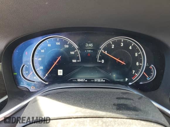 2018 BMW 7 Series 740i с VIN WBA7E2C56JG742086, выставлен на аукционе Copart как лот 69280085 с пробегом 69 457 миль миль и Списание • Salvage title. История ставок и продаж доступна на DreamBid. Изображение 9.