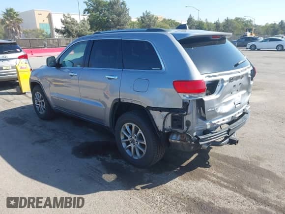 2014 Jeep Grand Cherokee Limited с VIN 1C4RJFBG1EC259233, выставлен на аукционе IAAI как лот 43322809 с пробегом 125 556 миль миль и . История ставок и продаж доступна на DreamBid. Изображение 3.