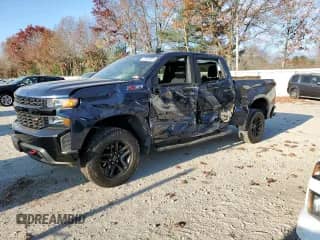 2021 Chevrolet Silverado 1500 Custom Trail Boss with VIN 1GCPYCEH6MZ257205, listed as a Copart auction lot 78565804 with 22,346 mi miles and Salvage title. Bid and sale history available at DreamBid. Image 1.