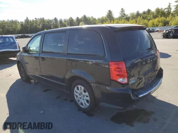 2015 Dodge Grand Caravan SE Plus with VIN 2C4RDGBGXFR746601, listed as a Copart auction lot 80776165 with 201,220 mi miles and Salvage title. Bid and sale history available at DreamBid. Image 2.