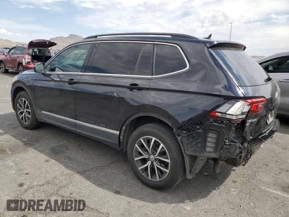 2020 Volkswagen Tiguan SE with VIN 3VV3B7AX6LM115376, listed as a Copart auction lot 70205545 with 116,923 mi miles and Salvage title. Bid and sale history available at DreamBid. Image 2.
