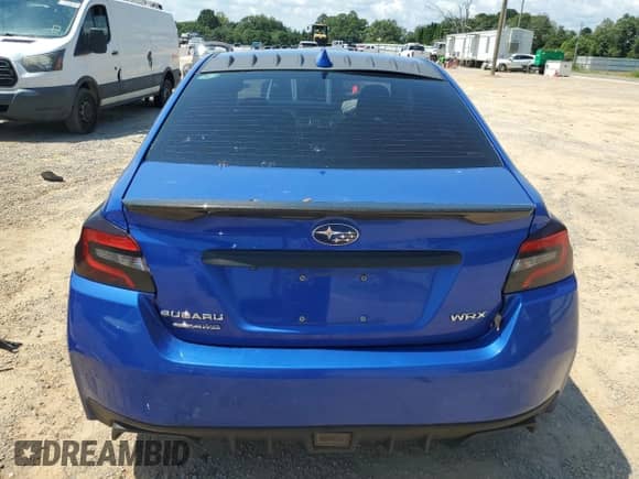 2021 Subaru WRX with VIN JF1VA1A68M9813993, listed as a Copart auction lot 71886835 with Not provided miles and Non repairable. Bid and sale history available at DreamBid. Image 6.