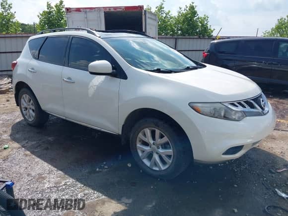 2012 Nissan Murano LE с VIN JN8AZ1MU1CW109263, выставлен на аукционе IAAI как лот 42378245 с пробегом 121 658 миль миль и . История ставок и продаж доступна на DreamBid. Изображение 1.