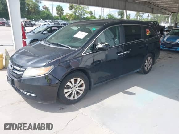2015 Honda Odyssey EX с VIN 5FNRL5H4XFB024559, выставлен на аукционе IAAI как лот 43284628 с пробегом 270 135 миль миль и . История ставок и продаж доступна на DreamBid. Изображение 17.