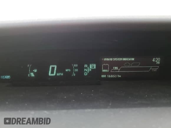2012 Toyota Prius One с VIN JTDKN3DU6C1479824, выставлен на аукционе Copart как лот 81160305 с пробегом 168 531 миль миль и Чистый • Clean title. История ставок и продаж доступна на DreamBid. Изображение 9.