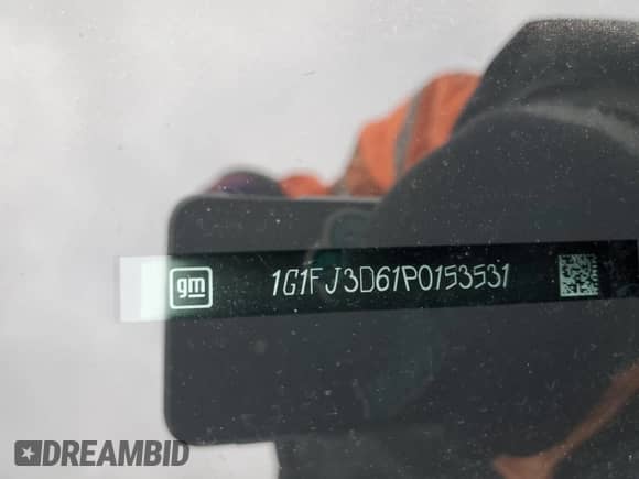 2023 Chevrolet Camaro ZL1 with VIN 1G1FJ3D61P0153531, listed as a Copart auction lot 43692555 with Not provided miles and Non repairable. Bid and sale history available at DreamBid. Image 12.