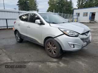 2015 Hyundai Tucson SE z VIN KM8JUCAG4FU999595, wystawiony jako Copart lot #84819305 z przebiegiem 157 926 mil mil oraz Szkoda całkowita • Salvage title. Historia ofert i sprzedaży dostępna na DreamBid. Obrazek 4.