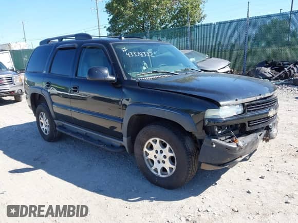 2004 Chevrolet Tahoe LS z VIN 1GNEK13T54R172514, wystawiony jako IAAI lot #43338332 z przebiegiem 190 744 mil mil oraz . Historia ofert i sprzedaży dostępna na DreamBid. Obrazek 1.