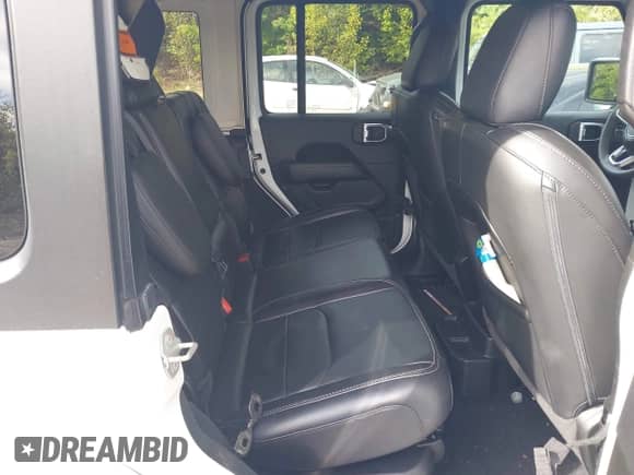 2023 Jeep Wrangler Sahara with VIN 1C4JJXP68PW696246, listed as a IAAI auction lot 43210023 with 41,232 mi miles and . Bid and sale history available at DreamBid. Image 8.