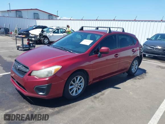 2013 Subaru Impreza Premium with VIN JF1GPAC66D2853342, listed as a IAAI auction lot 42385312 with 166,601 mi miles and . Bid and sale history available at DreamBid. Image 18.