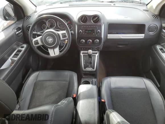 2017 Jeep Compass Latitude with VIN 1C4NJCEA5HD115980, listed as a Copart auction lot 80718455 with 56,031 mi miles and Salvage title. Bid and sale history available at DreamBid. Image 8.