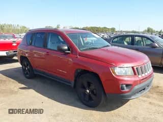 2017 Jeep Compass Sport SE z VIN 1C4NJCBA5HD123503, wystawiony jako IAAI lot #43337066 z przebiegiem 185 957 mil mil oraz . Historia ofert i sprzedaży dostępna na DreamBid. Obrazek 1.