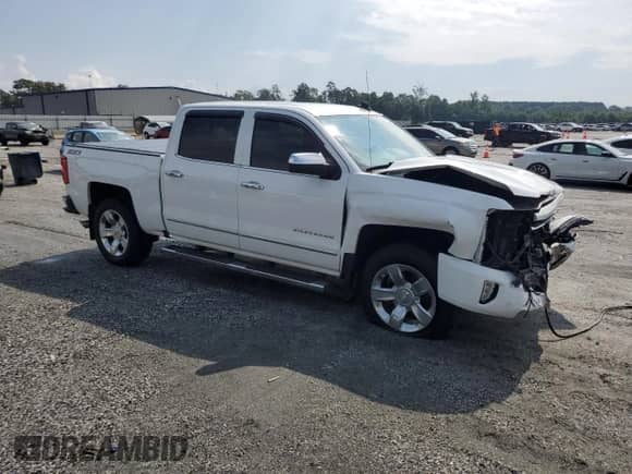 2017 Chevrolet Silverado 1500 LTZ with VIN 3GCUKSEJ3HG224508, listed as a Copart auction lot 68585895 with 92,911 mi miles and Salvage title. Bid and sale history available at DreamBid. Image 4.