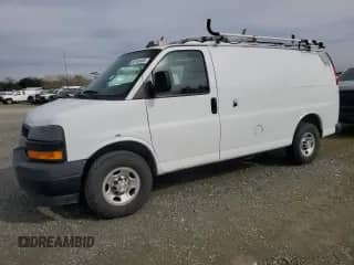 2018 Chevrolet Express Cargo с VIN 1GCWGAFP6J1184937, выставлен на аукционе Copart как лот 70963545 с пробегом 151 544 миль миль и Чистый • Clean title. История ставок и продаж доступна на DreamBid. Изображение 1.
