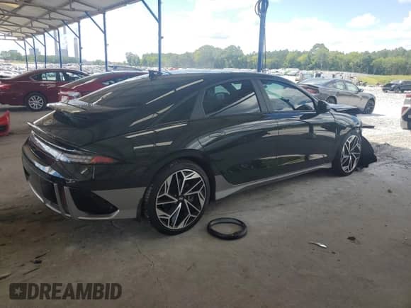 2024 Hyundai Ioniq 6 SEL с VIN KMHM34AA3RA056931, выставлен на аукционе Copart как лот 66606955 с пробегом 9 992 миль миль и Списание • Salvage title. История ставок и продаж доступна на DreamBid. Изображение 3.
