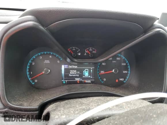 2018 Chevrolet Colorado 4WD Z71 with VIN 1GCPTDE1XJ1321473, listed as a Copart auction lot 46103145 with 76,967 mi miles and Salvage title. Bid and sale history available at DreamBid. Image 9.