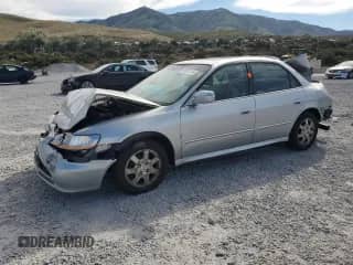 2001 Honda Accord with VIN JHMCG55621C012460, listed as a Copart auction lot 60931145 with Not provided miles and Salvage title. Bid and sale history available at DreamBid. Image 1.