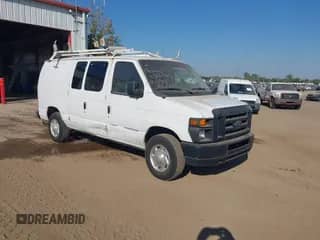 2011 Ford Econoline Cargo Commercial with VIN 1FTNE2EL1BDA70785, listed as a IAAI auction lot 43165667 with 178,265 mi miles and . Bid and sale history available at DreamBid. Image 1.