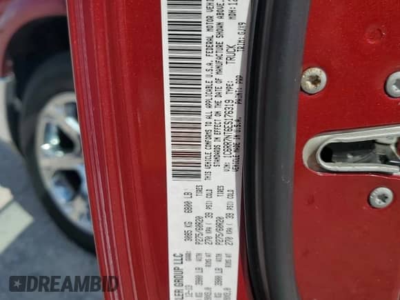 2014 Ram 1500 Laramie z VIN 1C6RR7NT6ES176319, wystawiony jako Copart lot #81791815 z przebiegiem 162 287 mil mil oraz Czysty tytuł • Clean title. Historia ofert i sprzedaży dostępna na DreamBid. Obrazek 13.