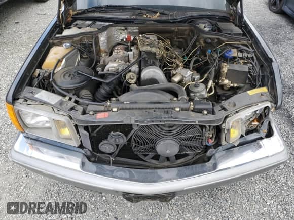 1985 Mercedes-Benz 300 z VIN WDBCB20C8FA141333, wystawiony jako Copart lot #51154565 z przebiegiem 123 377 mil mil oraz Czysty tytuł • Clean title. Historia ofert i sprzedaży dostępna na DreamBid. Obrazek 11.