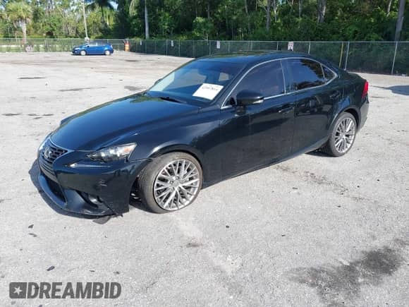 2015 Lexus IS 250 with VIN JTHCF1D2XF5017671, listed as a IAAI auction lot 42907814 with 101,256 mi miles and . Bid and sale history available at DreamBid. Image 2.