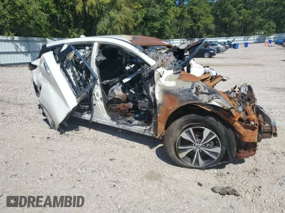 2020 Nissan Murano S with VIN 5N1AZ2AS2LN109195, listed as a Copart auction lot 80606765 with Not provided miles and Salvage title. Bid and sale history available at DreamBid. Image 4.