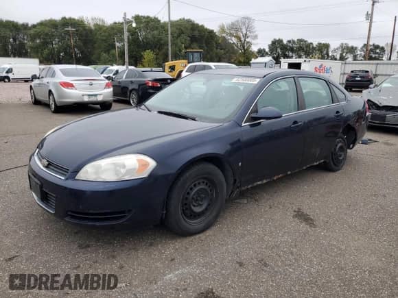 2008 Chevrolet Impala LS с VIN 2G1WB58K281229361, выставлен на аукционе Copart как лот 82500005 с пробегом 145 296 миль миль и Списание • Salvage title. История ставок и продаж доступна на DreamBid. Изображение 1.