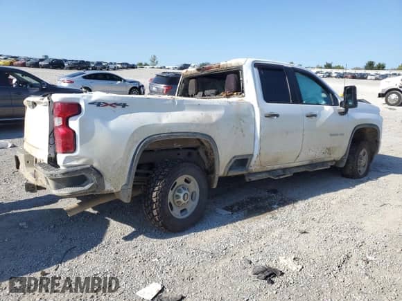 2021 Chevrolet Silverado 2500HD Work Truck с VIN 1GC5YLE79MF105659, выставлен на аукционе Copart как лот 67880544 с пробегом Не указан миль и Списание • Salvage title. История ставок и продаж доступна на DreamBid. Изображение 3.
