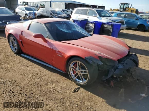 2008 Chevrolet Corvette Z06 с VIN 1G1YY26E985116945, выставлен на аукционе Copart как лот 66531464 с пробегом 55 305 миль миль и Списание • Salvage title. История ставок и продаж доступна на DreamBid. Изображение 4.
