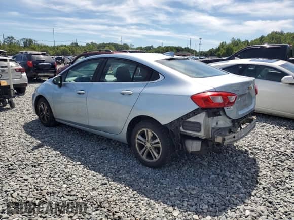2017 Chevrolet Cruze LT with VIN 1G1BE5SM1H7177627, listed as a Copart auction lot 68426325 with 164,943 mi miles and Salvage title. Bid and sale history available at DreamBid. Image 2.
