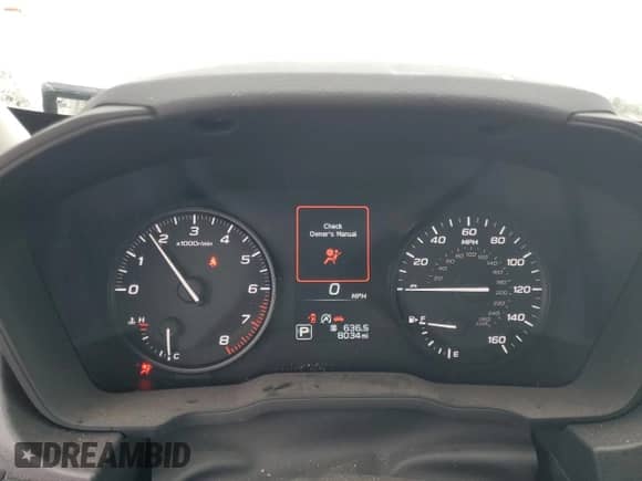 2025 Subaru Impreza с VIN JF1GUABC8S8202367, выставлен на аукционе Copart как лот 62469775 с пробегом 8 034 миль миль и Списание • Salvage title. История ставок и продаж доступна на DreamBid. Изображение 9.