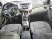 2013 Hyundai Elantra GLS with VIN KMHDH4AE1DU604498, listed as a Copart auction lot 67900005 with 125,720 mi miles and Salvage title. Bid and sale history available at DreamBid. Image 8.