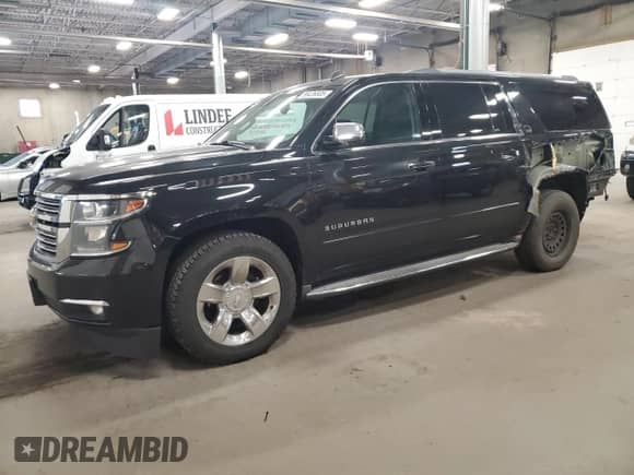 2015 Chevrolet Suburban LTZ с VIN 1GNSKKKC8FR120677, выставлен на аукционе Copart как лот 86426505 с пробегом 156 320 миль миль и Списание • Salvage title. История ставок и продаж доступна на DreamBid. Изображение 1.