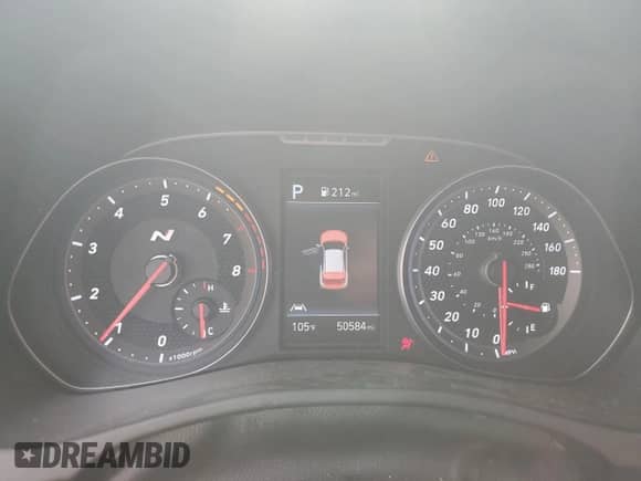 2021 Hyundai Veloster z VIN KMHT36AH5MU010089, wystawiony jako Copart lot #59777865 z przebiegiem 50 584 mil mil oraz Szkoda całkowita • Salvage title. Historia ofert i sprzedaży dostępna na DreamBid. Obrazek 9.